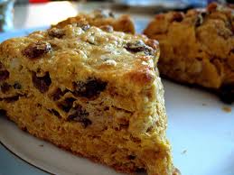 Raisin And Walnut Scones